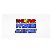 Rock Star Physician Assistant Picture Card