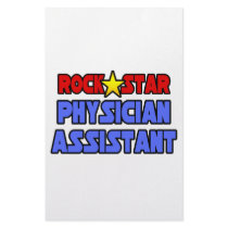 Rock Star Physician Assistant Customized Stationery