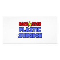 Rock Star Plastic Surgeon Picture Card