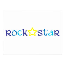 Rock Star Post Card