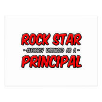 Rock Star...Principal postcards