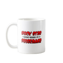 Rock Star...Programmer mugs by Programmer_Shirts Rock Star...Programmer mugs