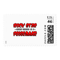 Rock Star...Programmer postage