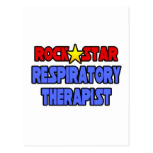Rock Star Respiratory Therapist Post Card