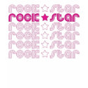 Rocha * estrela retro - t-shirt