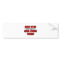 Rock Star...Social Studies Teacher bumper stickers