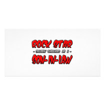 Rock Star...Son-In-Law photo cards by Son_In_Law_Shirts Rock Star...Son-In-Law photo cards