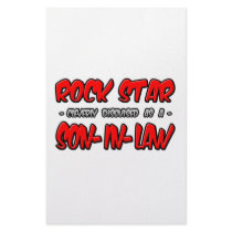 Rock Star...Son-In-Law stationery