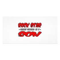 Rock Star...Son photo cards