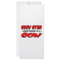 Rock Star...Son rack cards