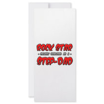 Rock Star...Step-Dad rack cards