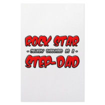 Rock Star...Step-Dad stationery
