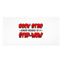 Rock Star...Step-Mom photo cards