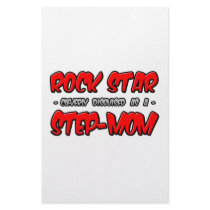 Rock Star...Step-Mom stationery by Step_Mom_Shirts Rock Star...Step-Mom stationery