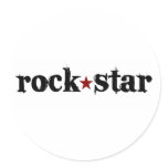 Rock Star stickers