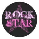 ROCK STAR stickers