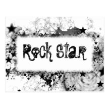 Rock Star Style Post Cards