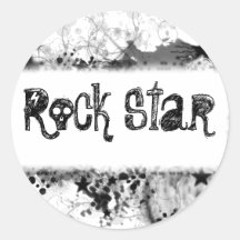 Rock Star Style Stickers