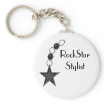 Rock Star Stylist Key Chains