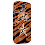 Rock Star Tiger Stripe Galaxy S4 Cases