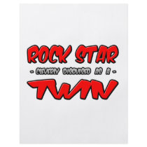 Rock Star...Twin flyers by Shirts_For_Twins Rock Star...Twin flyers