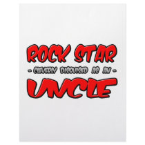 Rock Star...Uncle letterhead