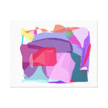 Rock Stretched Canvas Print