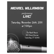 Rock the Mic ~ Gig or Venue Flyers