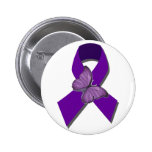 Rock the Ribbon Fibromyalgia Support Button