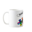 Rock the Spectrum logo mugs