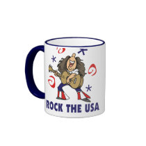 Rock the USA mugs by unitedshirts Rock the USA mugs
