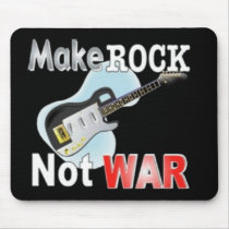rock vs war mousepads