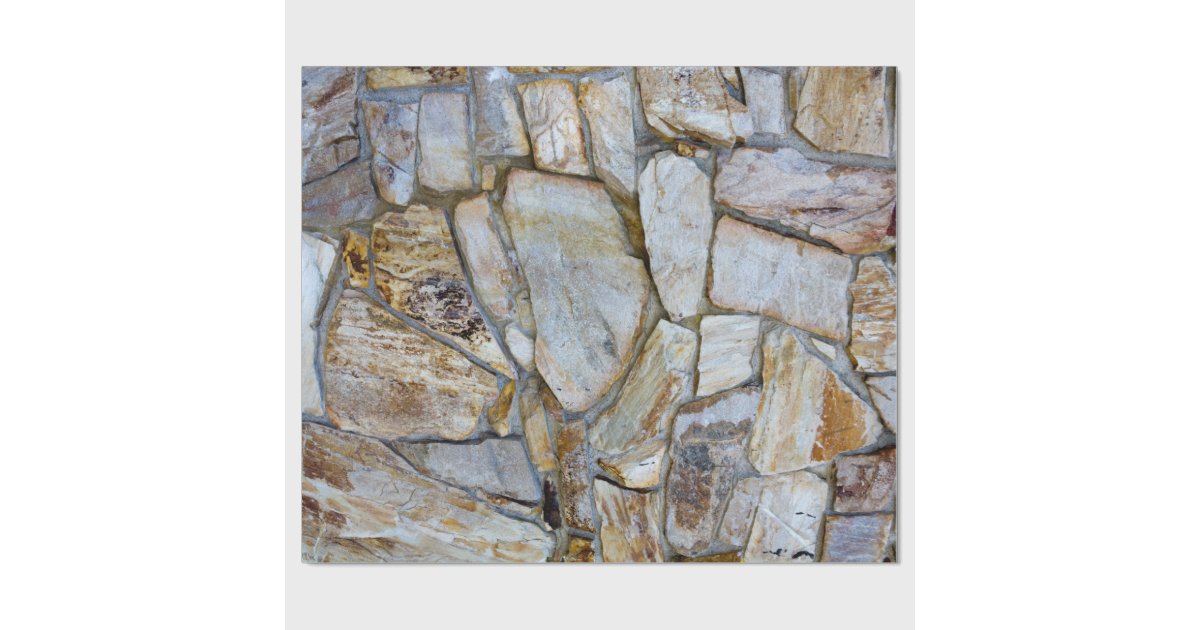 Rock Wall Texture Photo Wrapping Paper Zazzle