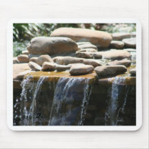 Rock Waterfall Mouse Pad