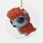 Rockabilly Hedgehog Ornament