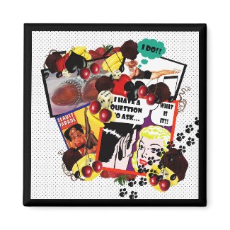 Rockabilly Pop magnet