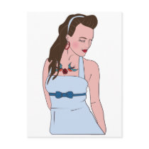 rockabilly postcards