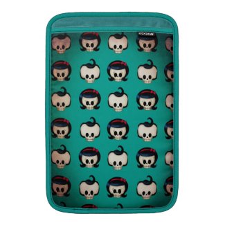 Rockabilly Skulls Pattern