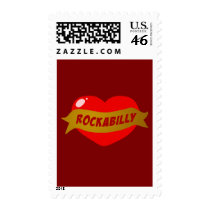 Rockabilly Tattoo Heart Stamp