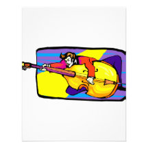 Rockabilly Upright Bass Player Goofing Around Custom Announcement