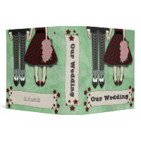 Rockabilly Wedding, 2 inch binder