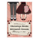 Rockabilly Wedding, rsvp invitations