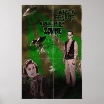 Rockabilly Zombie Posters