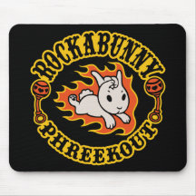 Rockabunny Phreekout! Mouse Pad