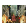 'Rockefeller Bear' NY Postcard