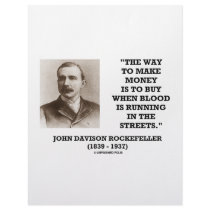 Rockefeller Buy When Blood Is Running In Streets letterhead