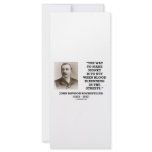 Rockefeller Buy When Blood Is Running In Streets Custom Rack Card