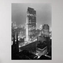Rockefeller Center and RCA Building New York City Posters