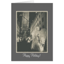 Rockefeller Center Angel Holiday Card