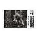 Rockefeller Center at Christmas postage by jarisley329 Rockefeller Center at Christmas postage
